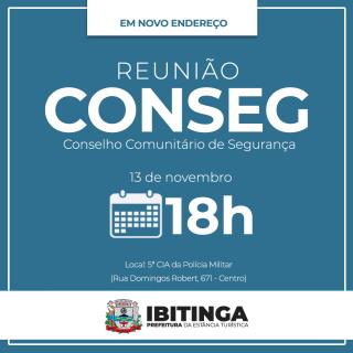 reunião do conseg post
