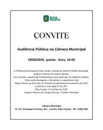 AUDIÊNCIA PÚBLICA 29-05