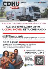 CDHU E PREFEITURA de São João da Boa Vista promovem atendimento itinerante da CDHU móvel