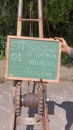 Sondagem de solo na Ponte do Half