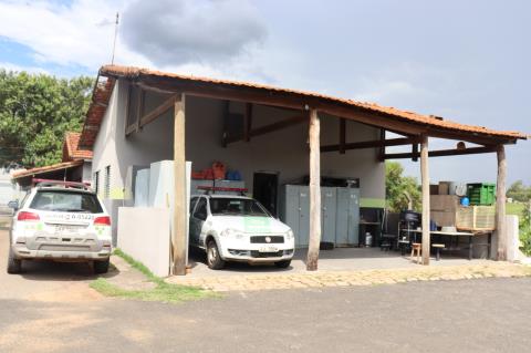 Prefeitura colabora com obras da sede da Polícia Ambiental
