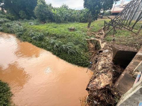 Instabilidade atmosférica provoca chuva intensa em São João