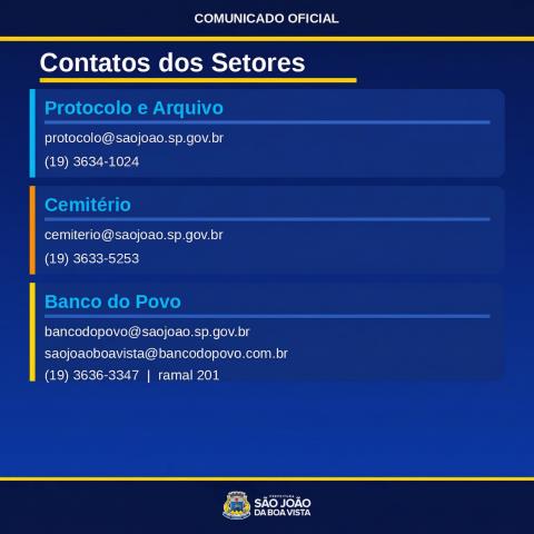 Suspensão do sistema tributário e fiscal até 03/05