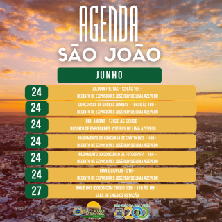 Confira a programação deste mês!