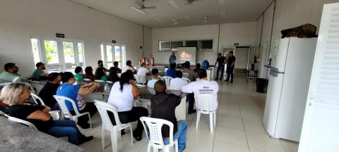 Servidores municipais participam de capacitação em prevenção e combate a incêndios