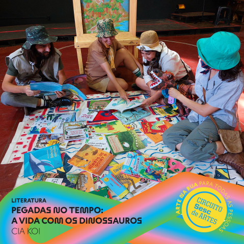 Circuito SESC de Artes acontece no dia 19 de abril com programação gratuita