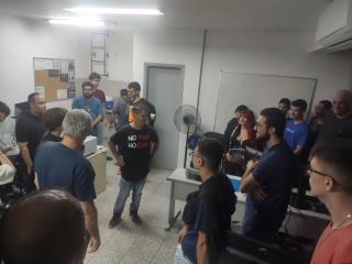 Alunos do Instituto Federal visitam Departamento de Tecnologia da Informação da Prefeitura