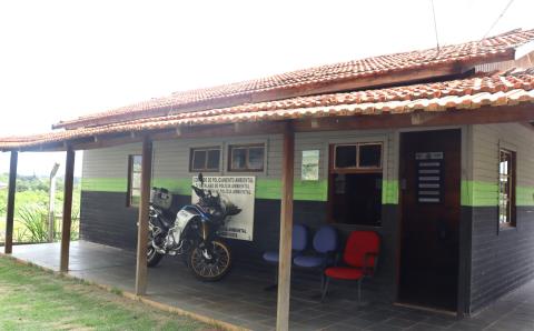 Prefeitura colabora com obras da sede da Polícia Ambiental