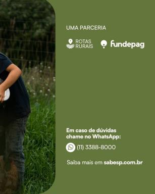 Sabesp realiza censo rural em 371 municípios paulistas