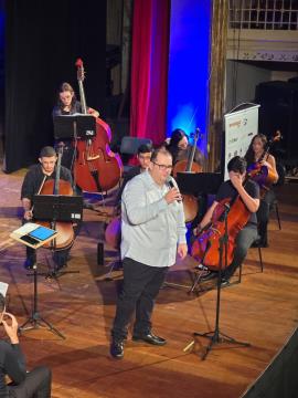 Orquestra música na cidade