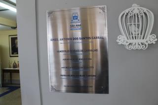 Placa EMEB Antonio dos Santos Cabral