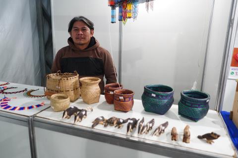 arte indígena no festão