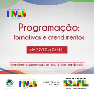 Programação - formativas e atendimentos