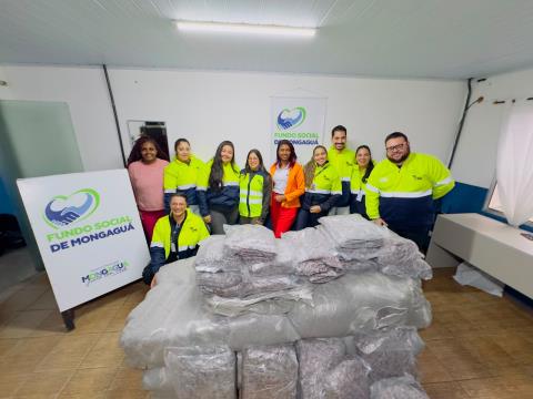 Doação Cobertores CNL