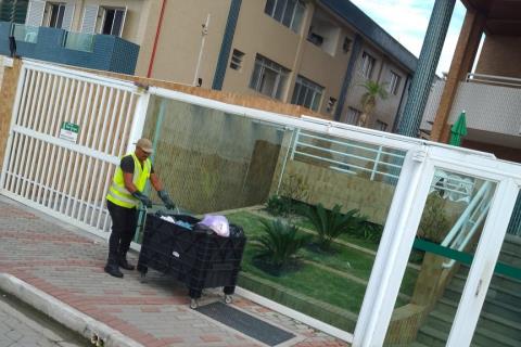 Mais de 1,2 tonelada de material reciclável é recolhida durante o Carnaval em Mongaguá 3