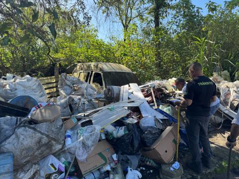 Ação Balneário Santa Eugênia - Carros abandonados (3)