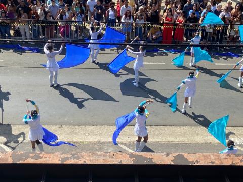 Música, talento e emoção marcam o 3º Encontro Municipal de Bandas Marciais 01
