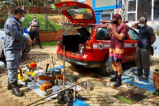 31.05.21 Meio Ambiente realizou curso de brigadista para moradores da Serrinha (2)