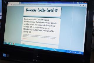 LEVANTAMENTO DE PROFISSIONAIS E TRABALHADORES DA SAÚDE QUE AINDA NÃO RECEBERAM A 1ª 