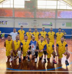 Equipe de Vôlei masculino de Bragança Paulista no 64ª Jogos Regionais_30-07-2022