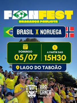 Muito além do futebol: Fan Fest Bragança 2026 promete mais uma tarde inesquecível
