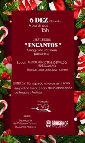 Museu Municipal Oswaldo Russomano comemora 59 anos com programação especial e desfile natalino KIDS “Encantos”