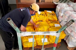 02.06.2021 Empresa Tera Incorporadora e Construtora realiza doação para a “Campanha Cestou”