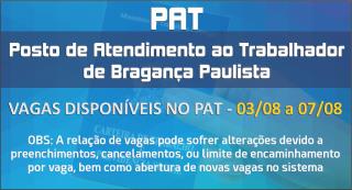 Vagas PAT