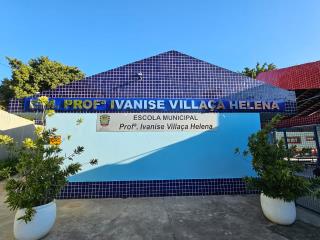 E.M. Profª. Ivanise Villaça Helena, no Conjunto Habitacional Saada N. Abi Chedid