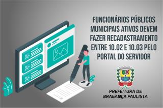Recadastramento servidores