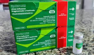 04.04.2022 Vacinação contra a gripe para pessoas acima de 60 anos