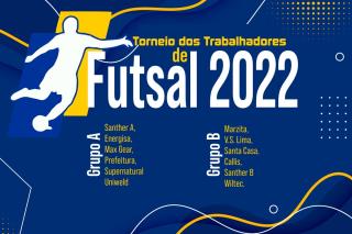 04.04.2022 36º Torneio dos Trabalhadores de Futsal se inicia nesta terça-feira (0504)