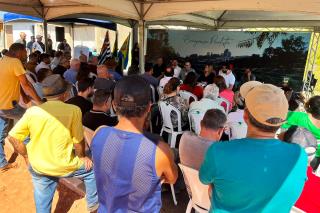 Entrega do asfalto no entorno do lago da Hípica e Ordem de Serviço para revitalização 08