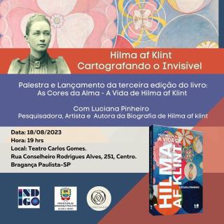 Palestra e lançamento da 3ª edição do livro As Cores da Alma