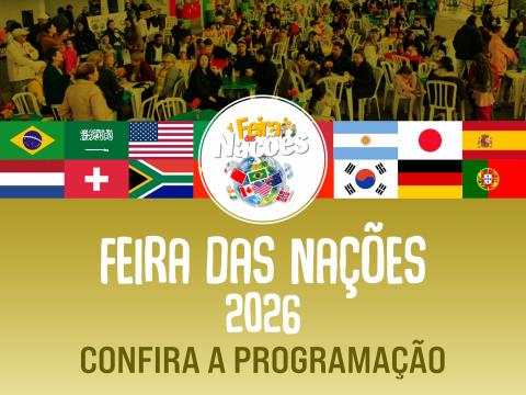 Fundo Social realiza a edição 2026 da Feira das Nações com gastronomia, cultura, tradição rural e solidariedade