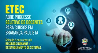 Processo Seletivo ETEC docentes