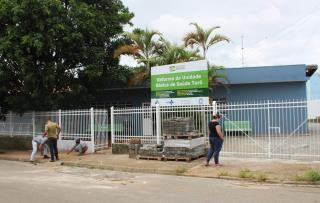 05.03.2021 Reforma da Unidade Basica de saúde Bairro Toró 9