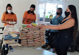 09.04.2021 Campanha Ação Solidária segue arrecadando doações com apoio do Papo Sério