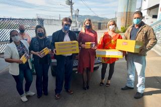 09.06.2022 Centro de Ressocialização recebe produtos da Campanha “Cestou”