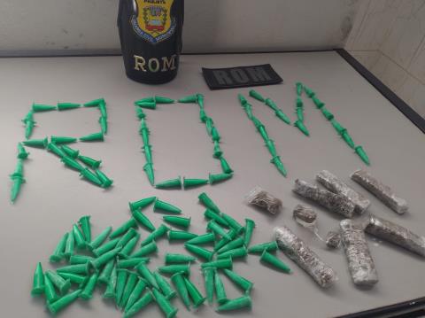 Guarda Civil Municipal prende homem por tráfico durante patrulhamento