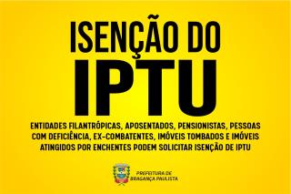 Isenção do IPTU