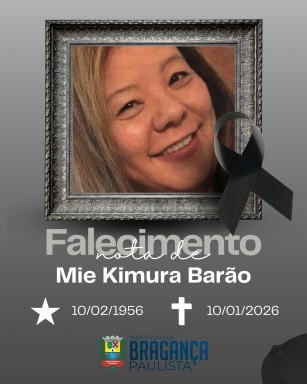 Nota de pesar - Mie Kimura Barão