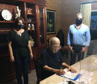 10.03.2021 Sancionada lei para Bragança Paulista integrarconsórcio público para aquisição de vacinas contra a Cov