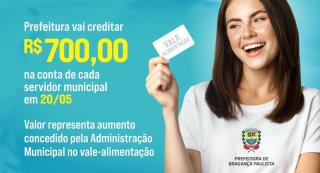 Vale-Alimentação R$ 700,00