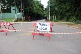 Estrada Sônia Zenorine está interditada para manutenção