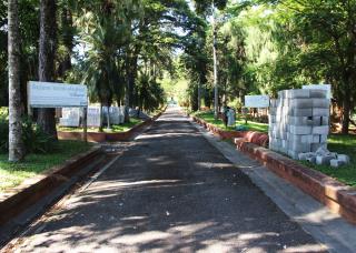 10.03.2021 Obras no  Jardim Público 1