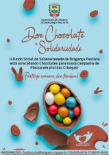 11.03.2021 Campanha de Páscoa – “Doe Chocolate e Solidariedade”