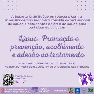 10.05.2022 Secretaria de Saúde e USF promovem palestra sobre Lúpus (2)