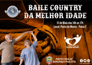 11.05.2022 Fundo Social de Solidariedade realiza Baile Country da Terceira Idade no Posto de Monta