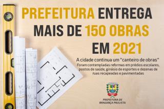 Mais de 150 obras